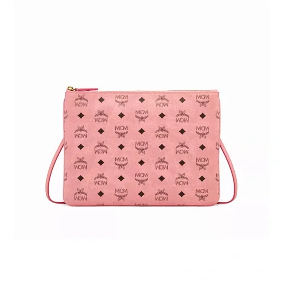 💖SOLD💖 MCM PINK POUCH IN VISETOS ORIGINAL - Picture 2 of 9